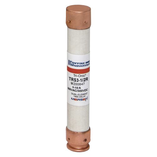 TRS3-1/2R - Fuse Tri-Onic® 600V 3.5A Time-Delay Class RK5 TRS Series